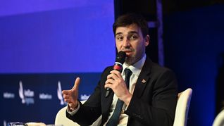 Ignacio Torres, durante el AmCham Energy Forum 2026. Ignacio Torres, durante el AmCham Energy Forum 2026.