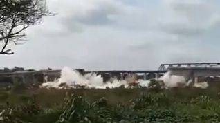 Un puente se derrumbó en Brasil.&nbsp;&nbsp;