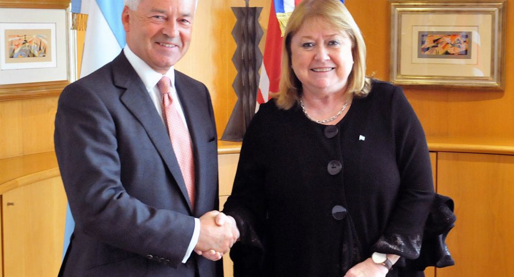 Last week, Foreign Secretary Susana Malcorra met with Britain's Deputy Foreign Secretary, Alan Duncan.