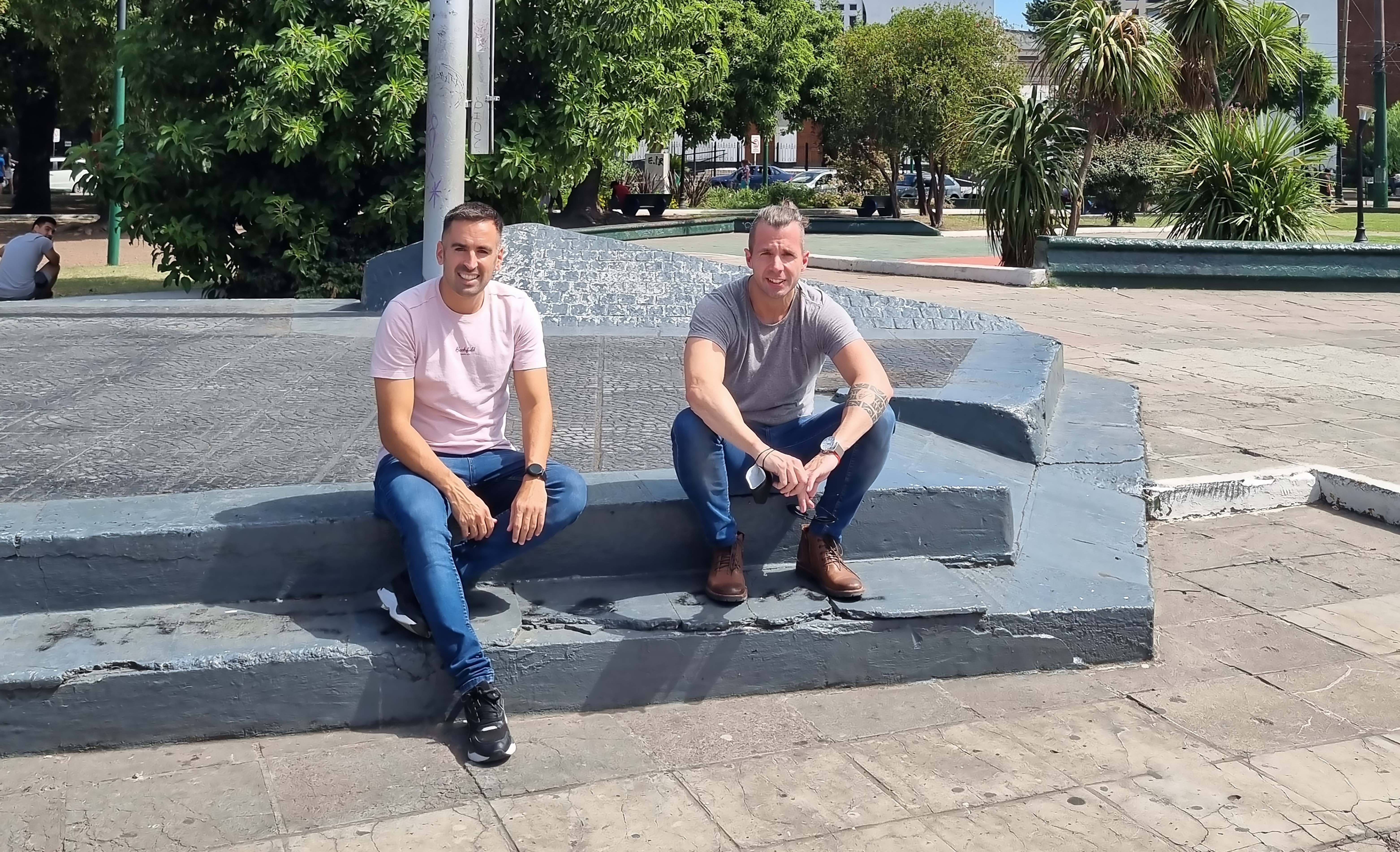 Pablo Luro y Nicolás Martínez