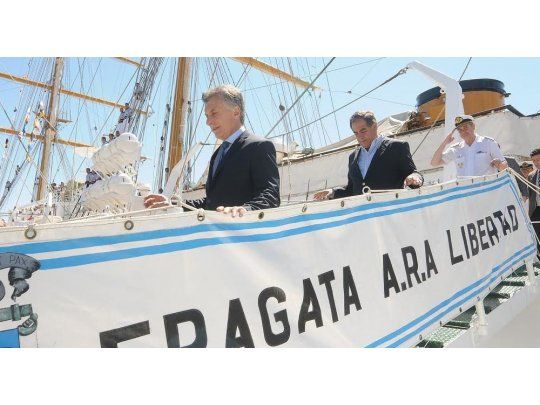 Macri a los tripulantes de la Fragata: Gracias por habernos representado