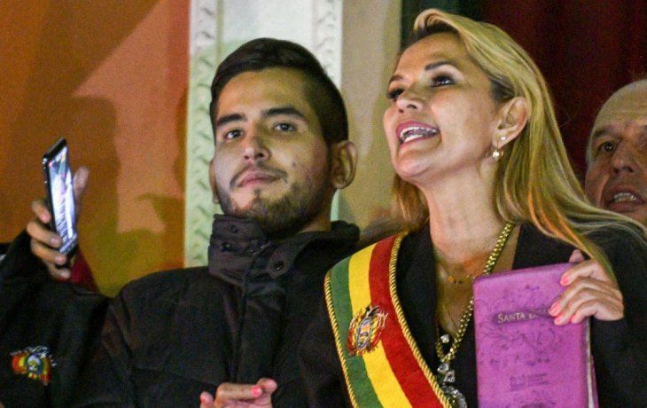 La presidenta de Bolivia, Jeanine Añez La presidenta de Bolivia, Jeanine Añez