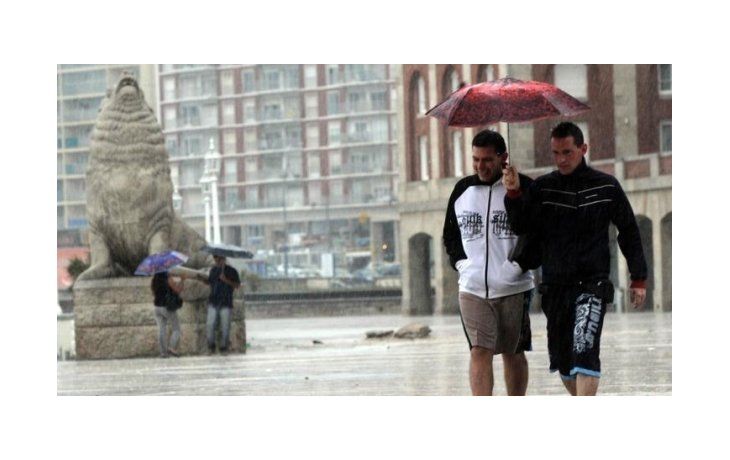 Cayeron cerca de 65 milímetros de agua en las últimas 24 horas.