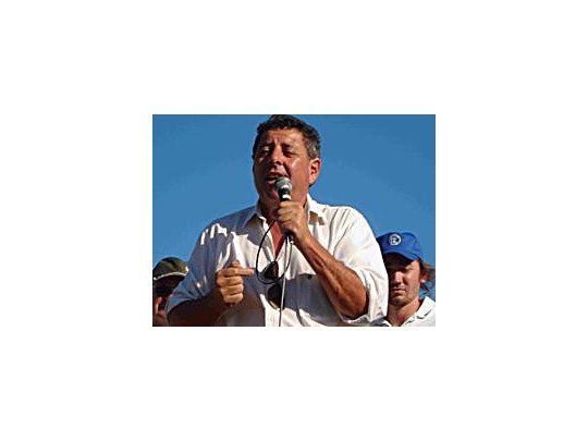 De Angeli fue uno de los oradores en el encuentro de productores lecheros.