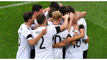 Alemania derrotó con lo justo a Australia.