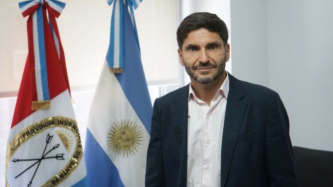 El gobernador de Santa Fe, Maximiliano Pullaro.