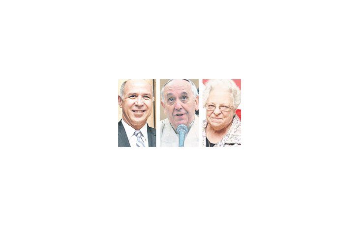 ámbito.com | Ricardo Lorenzetti, Jorge Bergoglio y Carmen Argibay