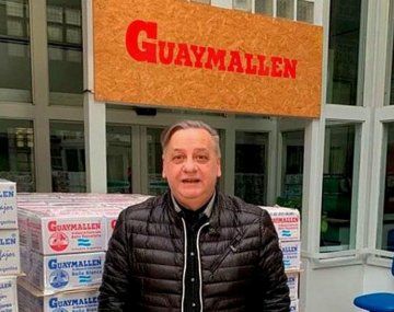 El empresario de alfajores Guaymallén, Hugo Basilotta El empresario de alfajores Guaymallén, Hugo Basilotta