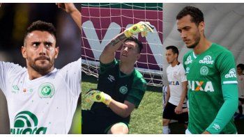 Los tres jugadores sobrevivientes a la tragedia de Chepecoense.