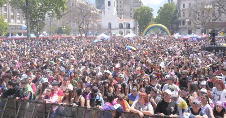 Imagen de la marcha del orgullo, 4 de Noviembre de 2023.