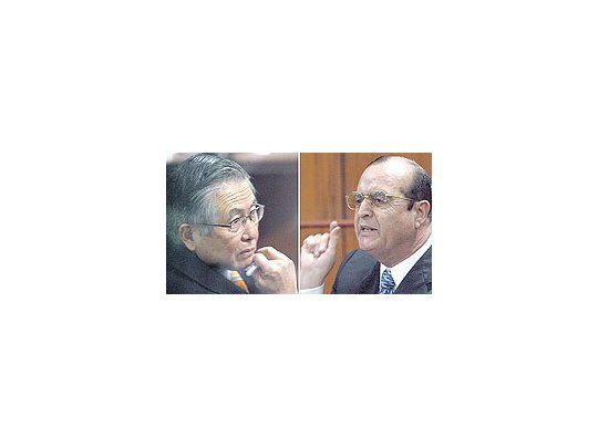 Montesinos declaró por más de cuatro horas hasta que sorpresivamente dio por concluidasu comparecencia. El ex funcionario está considerado como el artífice de la gran trama decorrupción que terminó por derrumbar el régimen de Fujimori.