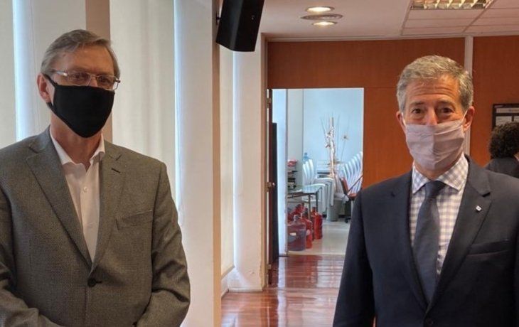 Eduardo Cergnul y Carlos Greco.&nbsp;