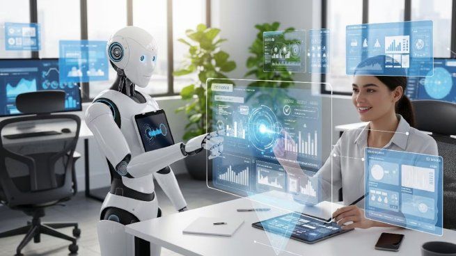La inteligencia artificial no es una amenaza al empleo: es el motor que impulsa nuevas profesiones, mejora la productividad y libera al ser humano de tareas monótonas.&nbsp;