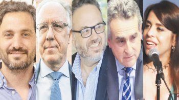 Santiago Cafiero, Guillermo Nielsen, Mat&iacute;as Kulfas, Agust&iacute;n Rossi y Victoria Donda.