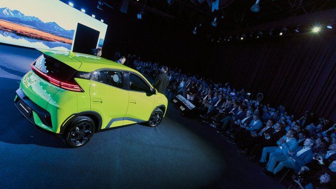 El BYD Dolphin Mini, recién llegado al país