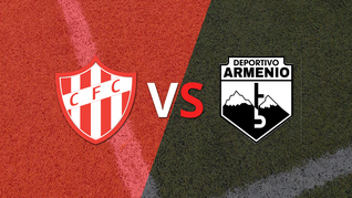 Cañuelas logra el empate momentáneo frente a Dep. Armenio