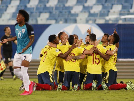Colombia le ganó a Ecuador en la Copa América.