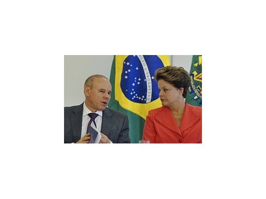 Guido Mantega y Dilma Rouseff