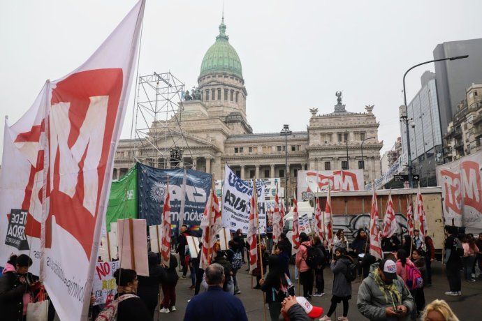 Vigilia en el Congreso.