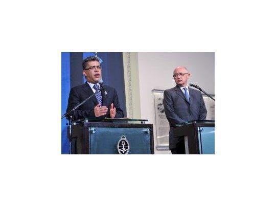 En una conferencia de prensa en Casa de Gobierno, junto con el canciller Héctor Timerman, su par venezolano Elías Jaua destacó que hay que entender que hoy los conflictos violentos que se dan en Venezuela tienen naturaleza política.
