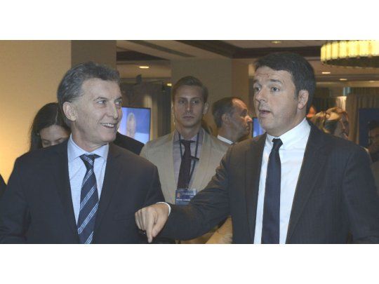 Macri cenará con Renzi tras visitar al Papa