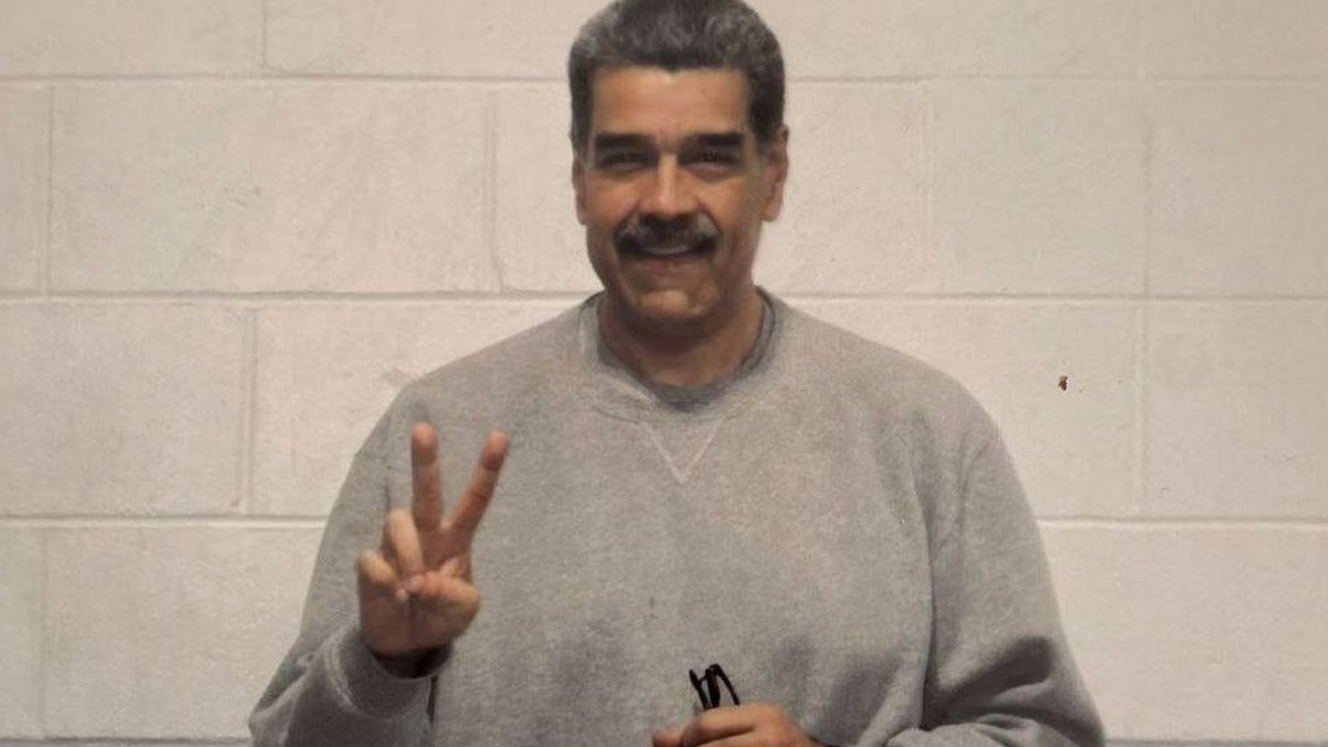Nicolás Maduro reapareció desde la cárcel en Nueva York y publicó fotos: "Pequeño regalo de amor y esperanza"