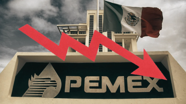 Números a la baja de PEMEX en agosto 2026.