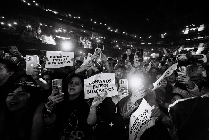 Paulo Londra returned to the stage with a massive show at the Movistar Arena