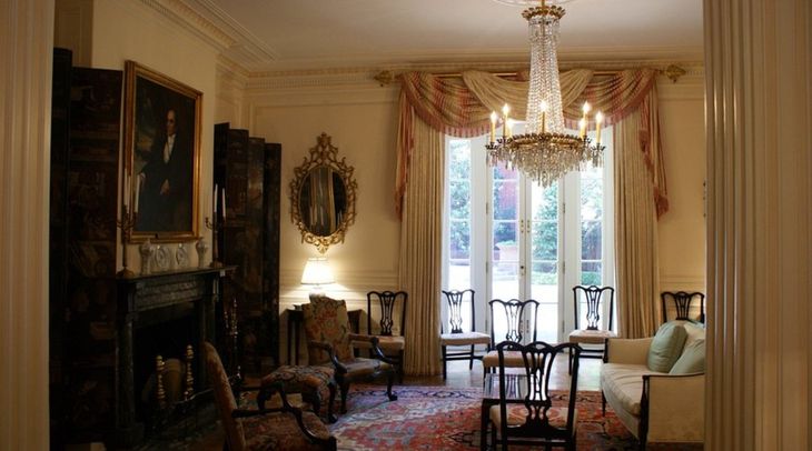 One of Blair House's rooms. 
