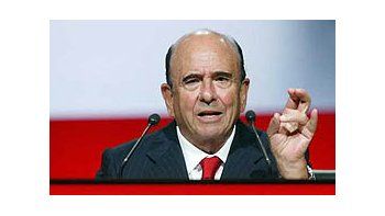Emilio Botín, presidente del Banco Santander.