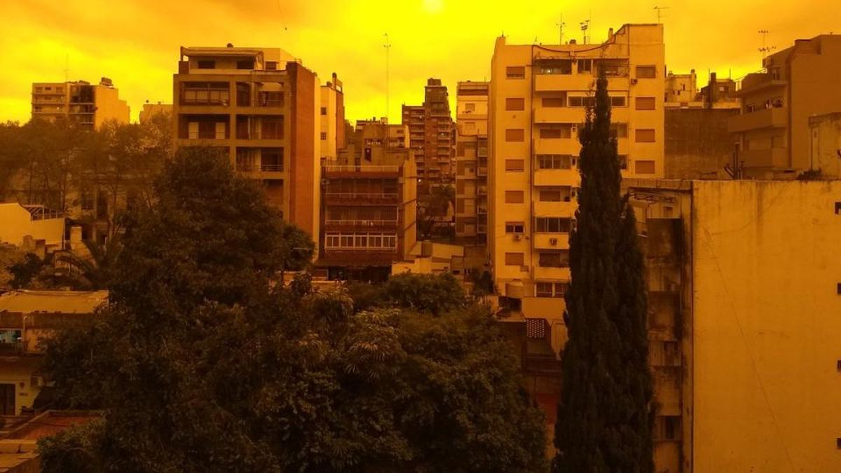 ¿Qué significa cuando el cielo está amarillo?