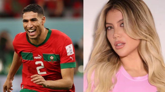 New love?: Link Wanda Nara with Achaf Hakimi, the PSG star