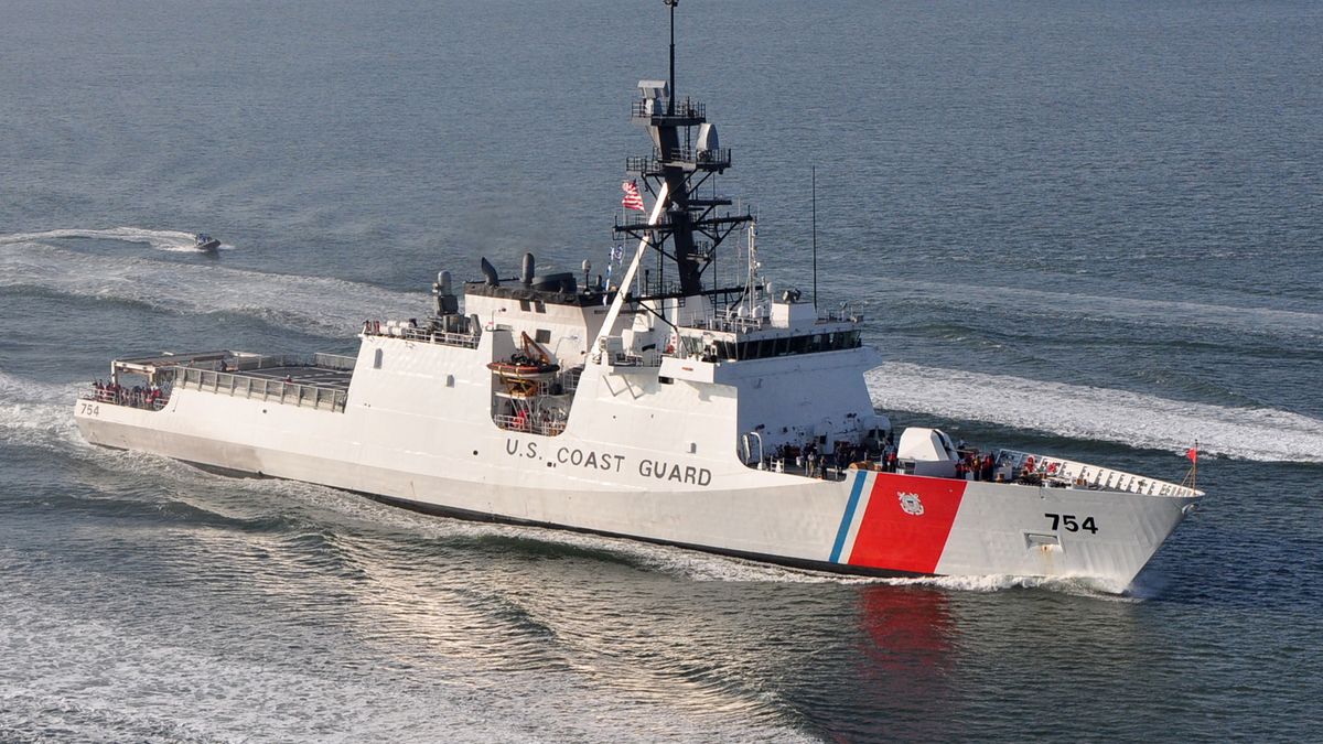 A US Coast Guard ship will arrive in Uruguay on Friday