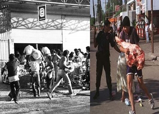 Hiperinflación y saqueosTras una inédita suba de precios desatada en 1988, que provoca un caos social, se empieza a buscar alternativas para anclar la inflación.