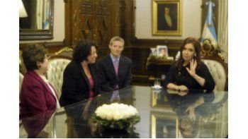 Sonia Sotomayor junto a la Presidente.