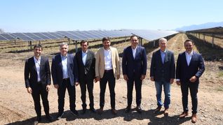Sin Claudio Vidal (Santa Cruz), los gobernadores de Provincias Unidas recorrieron el Parque Solar El Pongo.