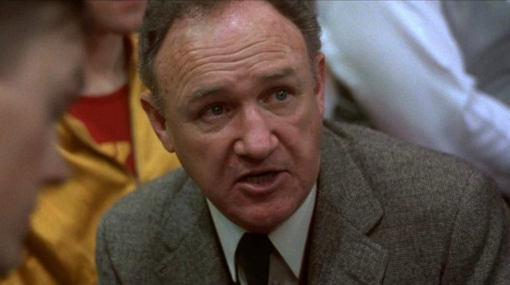 Gene Hackman en Hoosiers.