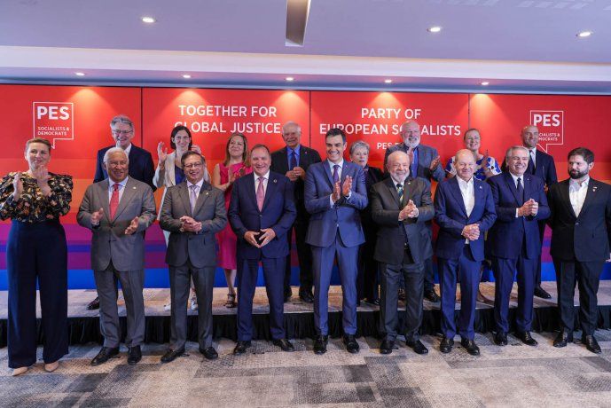 Alberto Fernández participó de la reunión de jefes y jefas de Estado del progresismo dentro de la cumbre Unión Europea - CELAC.