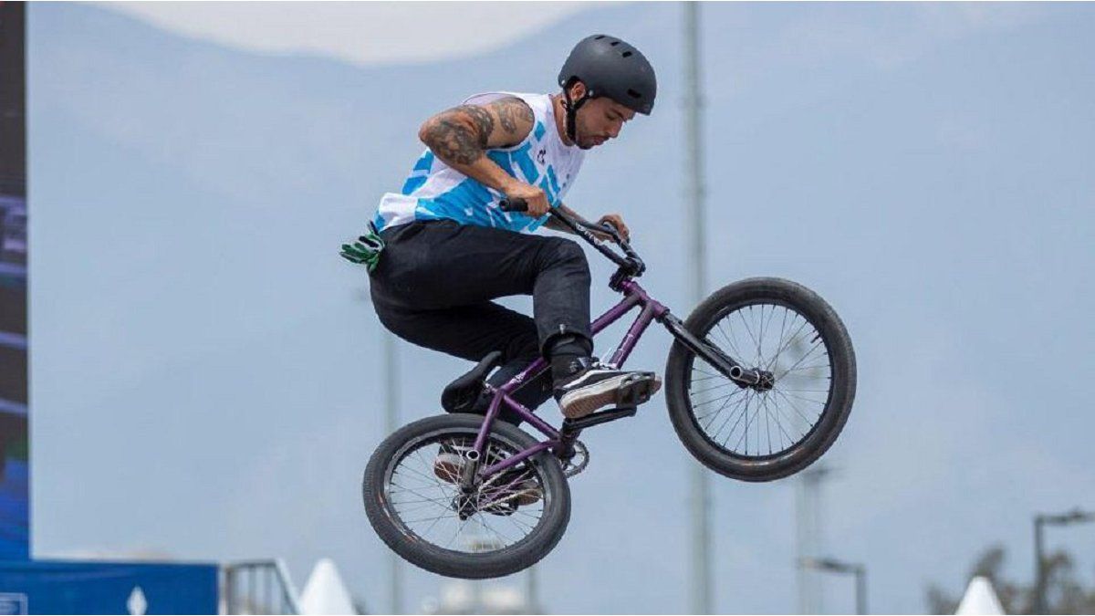 Maligno Torres became Pan American Champion in BMX Freestyle