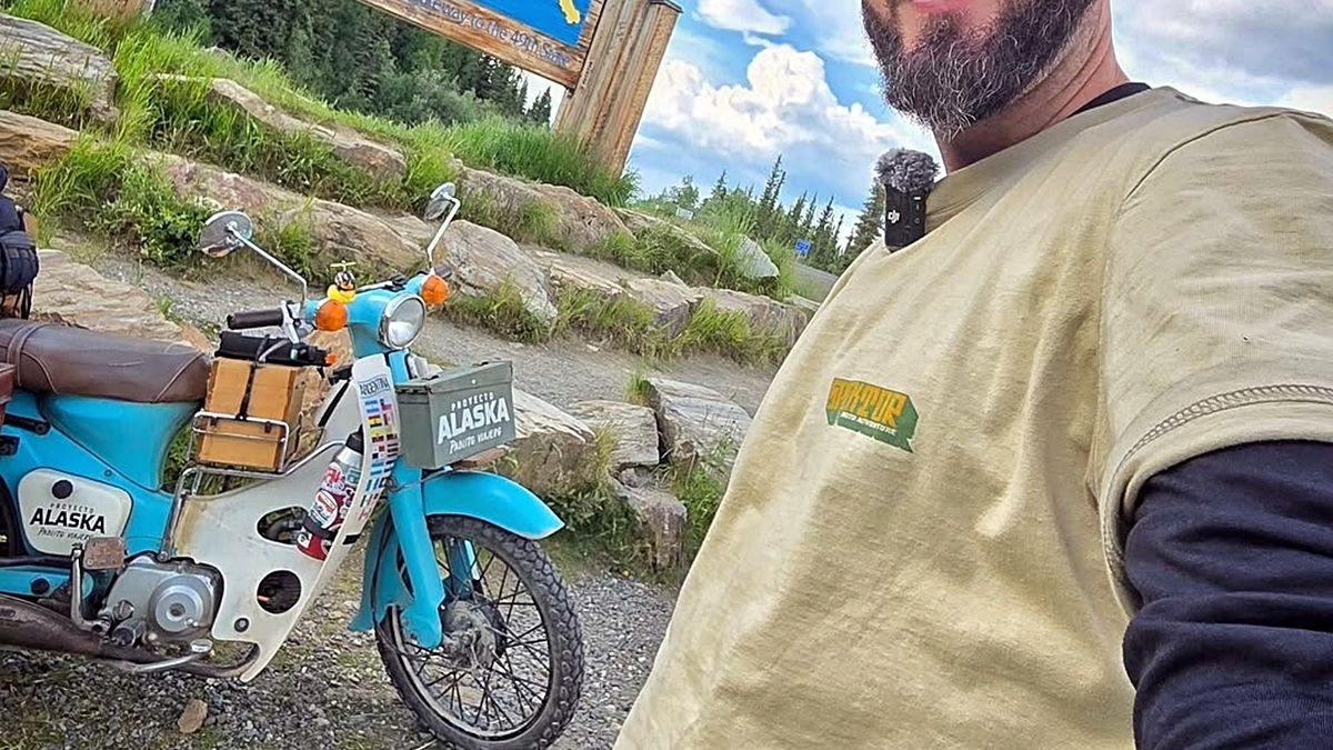A viral journey: the Argentine who took more than five years to make a risky motorcycle trip