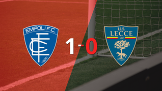 con un solo tanto, empoli derroto a lecce en el estadio stadio carlo castellani