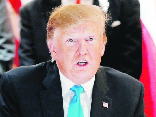 Imprevisible. Trump dijo que su par chino es un tipo increíble, además de muy fuerte y muy inteligente.