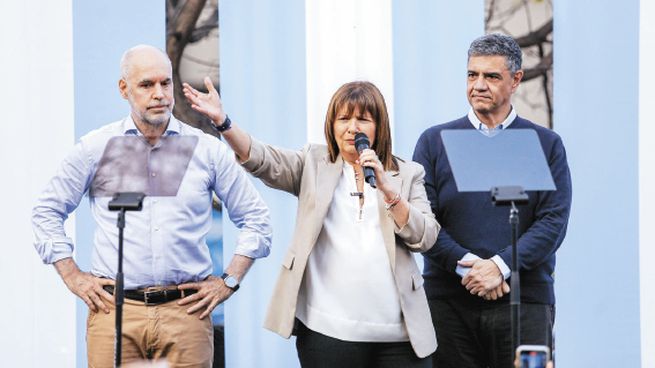 unidad. Bullrich apela a convocar a sectores del larretismo para no perder los votos de su rival de las PASO.
