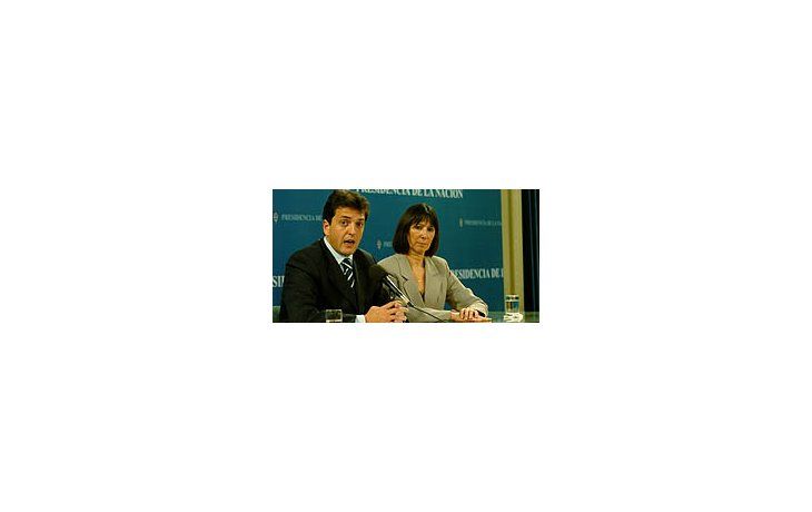 El anuncio fue formulado por la ministra de Economía, Felisa Miceli, y el titular del ANSES, Sergio Massa.