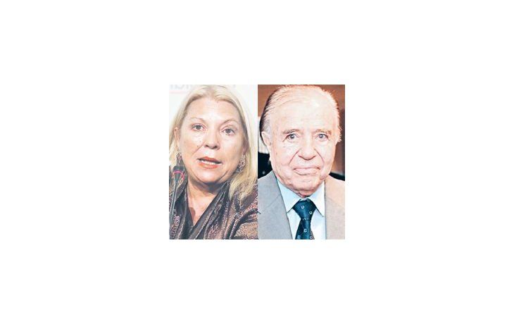 ámbito.com | Elisa Carrió y Carlos Menem