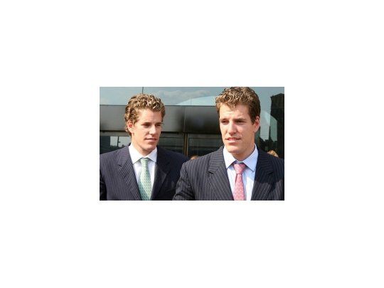 Los gemelos Tyler y Cameron Winklevoss