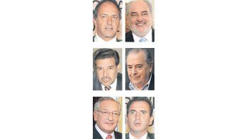 ámbito.com | Daniel Scioli, Ricardo Colombi, Luis Beder Herrera, Oscar Jorge, Eduardo Fellner, Francisco Pérez