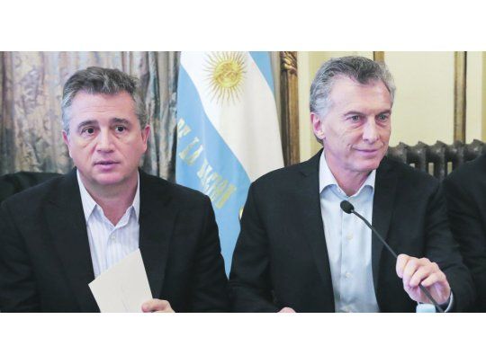 Reunión. Macri recibió ayer en la Casa Rosada a la Cámara que enrola a los frigoríficos. Estuvo acompañado por Etchevere y Lopetegui.