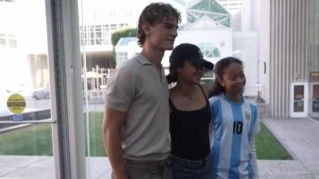 Varios futbolistas tuvieron un momento de distensión en medio de la exigente preparación mundialista.