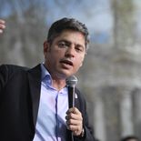 Axel Kicillof evita un acto central de cierre de campaña.  Axel Kicillof evita un acto central de cierre de campaña.